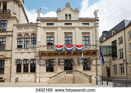 Abgeordnetenhaus, Luxemburg, Europe View Large Photo Image Stock Photo - Abgeordnetenhaus, Luxemburg, Europe . Fotosearch