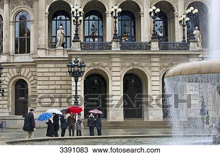 Stock Image - Alte Oper, Frankfurt am Main, Hesse, Germany . Fotosearch