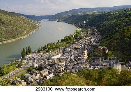 Bacharach, Germany View Large Photo Image Stock Image - Bacharach, Germany . Fotosearch