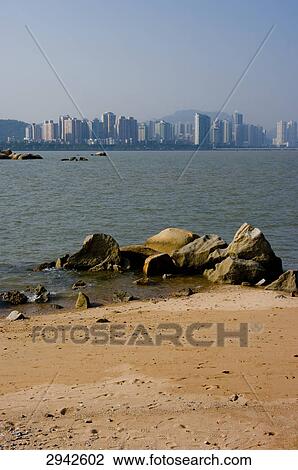 beach of Zhuhai, China View Large Photo Image Stock Image - beach of Zhuhai, China . Fotosearch