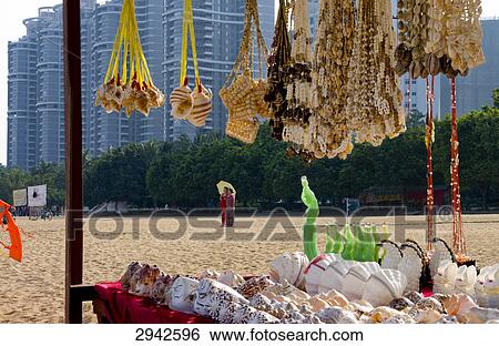 Stock Photograph - beach of Zhuhai, Guangdong, China . Fotosearch