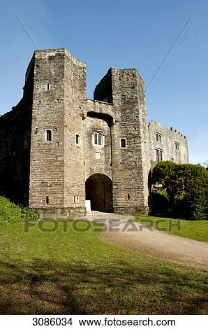 Picture - berry pomeroy castle, europe, uk, england, devon . Fotosearch