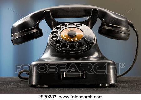 black bakelite telephone, close-up View Large Photo Image Stock Photo - black bakelite telephone, close-up . Fotosearch