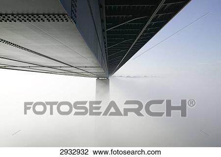 Stock Image - bridge of Winningen, Germany . Fotosearch