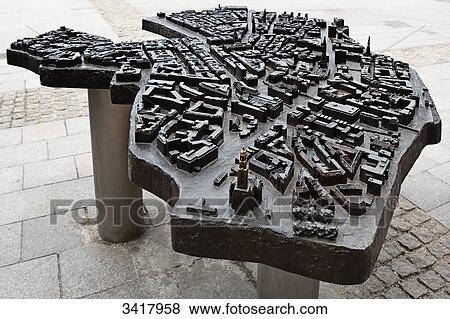Bronze relief with braille, Rathausmarkt, Hamburg, Germany, Europe View Large Photo Image Stock Photo - Bronze relief with braille, Rathausmarkt, Hamburg, Germany, Europe . Fotosearch