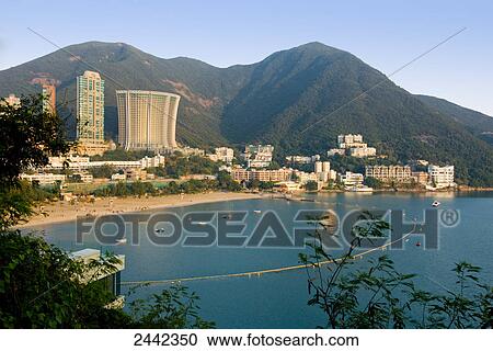 Buildings at waterfront, Repulse Bay, Hong Kong, China View Large Photo Image Stock Image - Buildings at waterfront, Repulse Bay, Hong Kong, China . Fotosearch