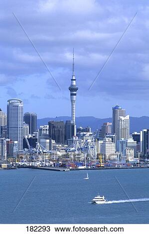 Buildings on waterfront, Auckland, New Zealand View Large Photo Image Stock Image - Buildings on waterfront, Auckland, New Zealand . Fotosearch