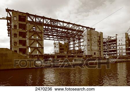 Buildings under construction, Berlin, Germany View Large Photo Image Stock Photograph - Buildings under construction, Berlin, Germany . Fotosearch
