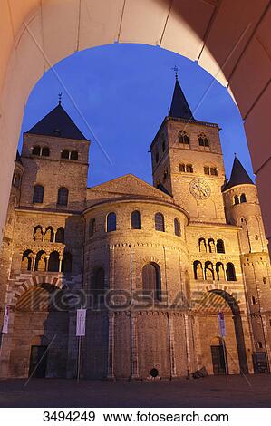 Cathedral, Trier, Rhineland-Palatinate, Germany, Europe View Large Photo Image Stock Photo - Cathedral, Trier, Rhineland-Palatinate, Germany, Europe . Fotosearch
