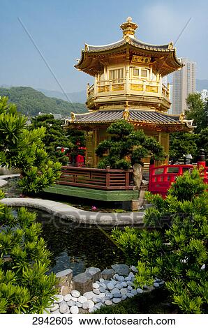 Chi Lin nunnery, Hongkong, China View Large Photo Image Stock Photography - Chi Lin nunnery, Hongkong, China . Fotosearch