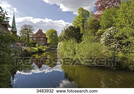 Church St. Petri and Paul and palace garden, Bergedorf, Hamburg, Germany, Europe View Large Photo Image Stock Image - Church St. Petri and Paul and palace garden, Bergedorf, Hamburg, Germany, Europe . Fotosearch