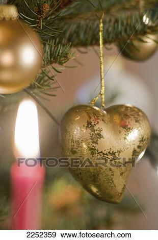 Close-up of Christmas decoration View Large Photo Image Stock Photo - Close-up of Christmas decoration . Fotosearch
