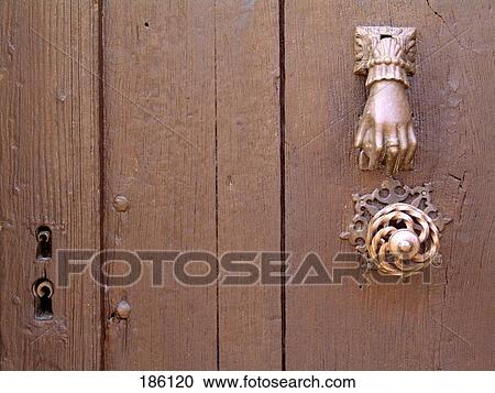 Close-up of doorknocker View Large Photo Image Stock Image - Close-up of doorknocker . Fotosearch