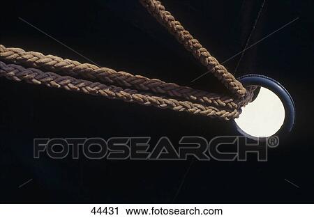 Stock Image - Close-up of rope . Fotosearch