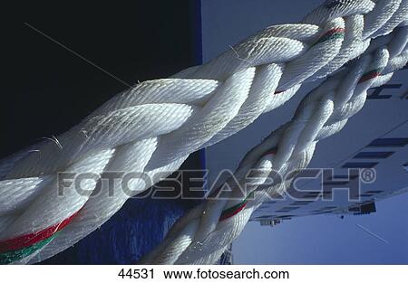 Stock Image - Close-up of rope . Fotosearch