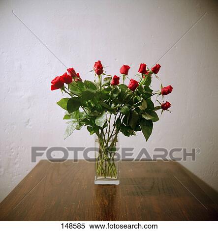 Close-up of rose flowers in vase View Large Photo Image Stock Photography - Close-up of rose flowers in vase . Fotosearch