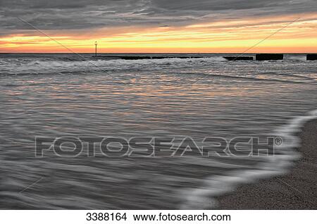 Coast at sunset, Kampen, Sylt, Germany View Large Photo Image Picture - Coast at sunset, Kampen, Sylt, Germany . Fotosearch