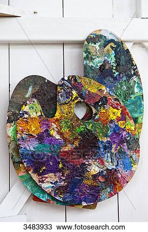 Coloured palette View Large Photo Image Stock Image - Coloured palette . Fotosearch