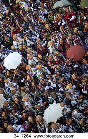 Crowd at the Rottweiler Narrensprung, Rottweil, Baden-Wuerttemberg, Germany, Europe View Large Photo Image Picture - Crowd at the Rottweiler Narrensprung, Rottweil, Baden-Wuerttemberg, Germany, Europe . Fotosearch