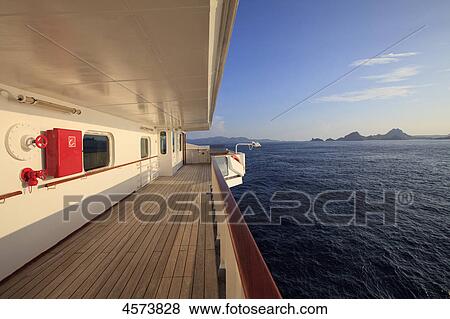 Cruise liner in front of Komodo, Indonesia, Asia View Large Photo Image Stock Photo - Cruise liner in front of Komodo, Indonesia, Asia . Fotosearch