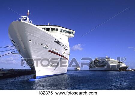 Cruise ship in sea, Caribbean Sea, Quintana Roo, Yucatan, Mexico View Large Photo Image Stock Photography - Cruise ship in sea, Caribbean Sea, Quintana Roo, Yucatan, Mexico . Fotosearch