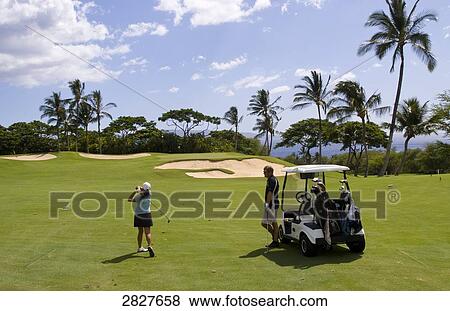 Stock Photo - Emerald Course, Maui, Hawaii, USA . Fotosearch