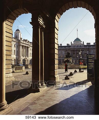 Facade of Somerset House, London, France, Europe View Large Photo Image Stock Image - Facade of Somerset House, London, France, Europe . Fotosearch