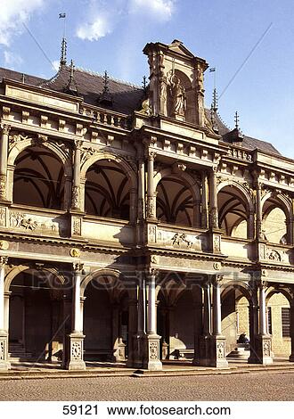 Stock Image - Facade of town hall, Cologne, Germany, Europe . Fotosearch