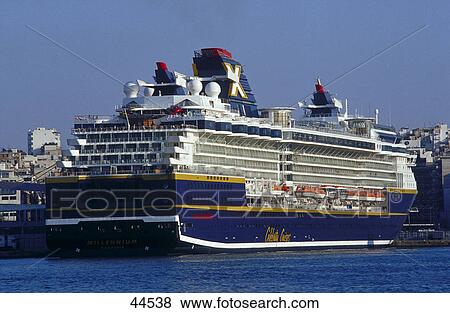 Ferry at harbor, Piraeus Harbor, Piraeus, Greece View Large Photo Image Stock Photo - Ferry at harbor, Piraeus Harbor, Piraeus, Greece . Fotosearch