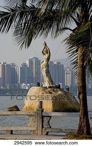 Fishers girl, Zhuhai, Guangdong, China View Large Photo Image Stock Photography - Fishers girl, Zhuhai, Guangdong, China . Fotosearch