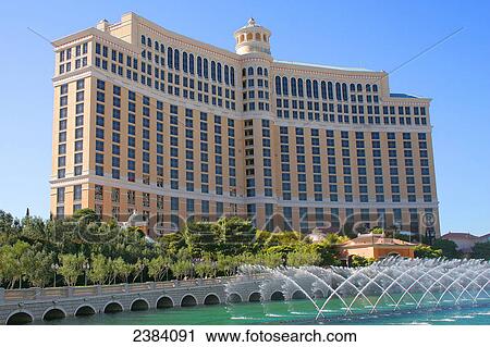 Fountain in front of hotel, Bellagio Hotel, The Strip, Las Vegas, Nevada, USA View Large Photo Image Stock Image - Fountain in front of hotel, Bellagio Hotel, The Strip, Las Vegas, Nevada, USA . Fotosearch