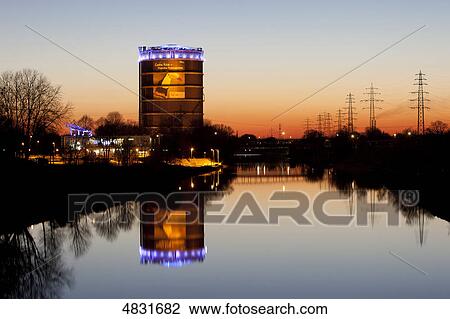 Gasometer and Heinz-Schleusser-Marina, Oberhausen, North Rhine-Westphalia, Germany, Europe View Large Photo Image Stock Image - Gasometer and Heinz-Schleusser-Marina, Oberhausen, North Rhine-Westphalia, Germany, Europe . Fotosearch