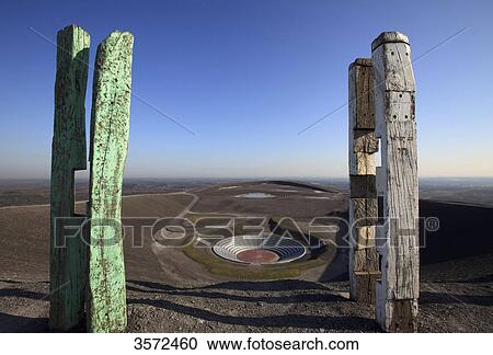 Stock Image - Halde Haniel, Bottrop, Ruhr, North Rhine-Westphalia, Germany, Europe . Fotosearch