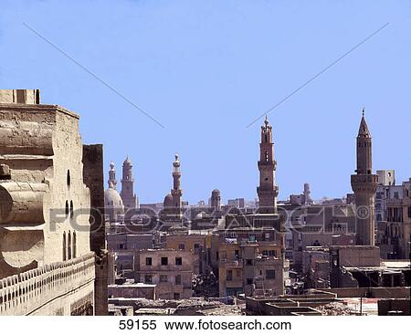 High angle view of cityscape, Cairo, Egypt, Africa View Large Photo Image Stock Photography - High angle view of cityscape, Cairo, Egypt, Africa . Fotosearch