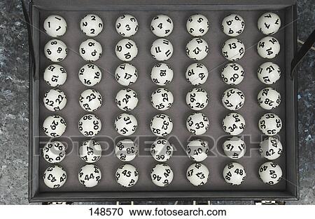 High angle view of lottery balls View Large Photo Image Stock Image - High angle view of lottery balls . Fotosearch