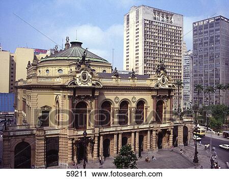 High angle view of theatre, Sao Paulo, Brazil, South America View Large Photo Image Stock Image - High angle view of theatre, Sao Paulo, Brazil, South America . Fotosearch