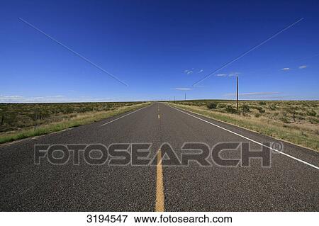 Stock Photo - Highway, Texas, USA . Fotosearch