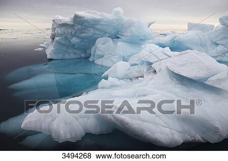 Ice mountain in arctic ocean, Norway, Europe View Large Photo Image Stock Photo - Ice mountain in arctic ocean, Norway, Europe . Fotosearch