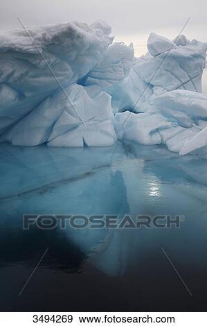 Ice mountain in arctic ocean, Norway, Europe View Large Photo Image Stock Photo - Ice mountain in arctic ocean, Norway, Europe . Fotosearch