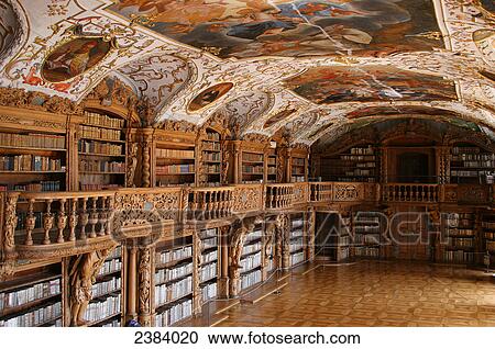 Interiors of library, Waldsassen, Bavaria, Germany View Large Photo Image Stock Image - Interiors of library, Waldsassen, Bavaria, Germany . Fotosearch
