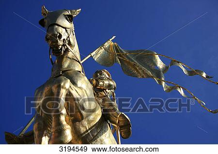 Jeanne d`Arc Monument, New Orleans, Louisiana, USA View Large Photo Image Stock Photo - Jeanne d`Arc Monument, New Orleans, Louisiana, USA . Fotosearch