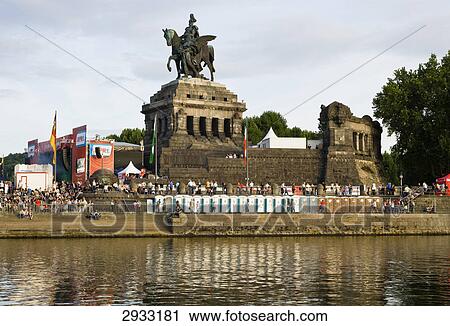 Kaiser Wilhelm I, Deutches Eck, Koblenz, Germany View Large Photo Image Stock Image - Kaiser Wilhelm I, Deutches Eck, Koblenz, Germany . Fotosearch