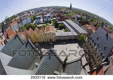 Stock Photograph - Katharinenkirche, Osnabrueck, Germany . Fotosearch