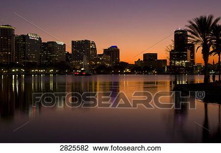 Lake Eola, Florida, USA View Large Photo Image Stock Image - Lake Eola, Florida, USA . Fotosearch