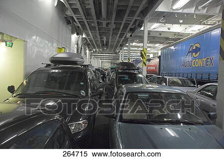 Land vehicles in container ship View Large Photo Image Stock Photography - Land vehicles in container ship . Fotosearch