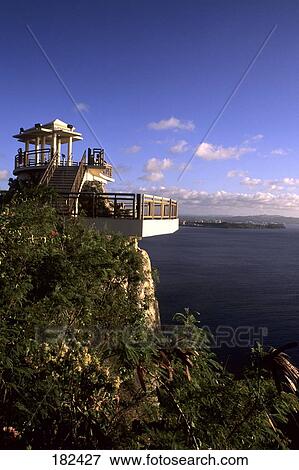 Lookout tower at coast, Two Lovers Point, Tumon Bay, Guam View Large Photo Image Stock Photo - Lookout tower at coast, Two Lovers Point, Tumon Bay, Guam . Fotosearch