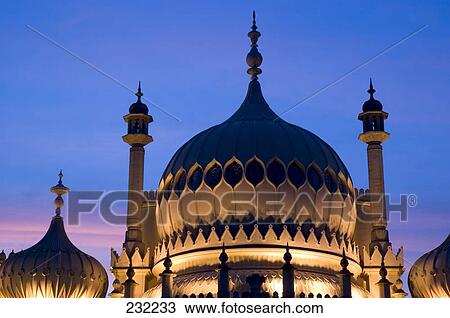 Stock Image - Low angle view of building, Brighton, East Sussex, England . Fotosearch