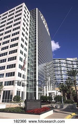 Low angle view of building, Orlando, Orange County, Florida, USA View Large Photo Image Stock Photograph - Low angle view of building, Orlando, Orange County, Florida, USA . Fotosearch