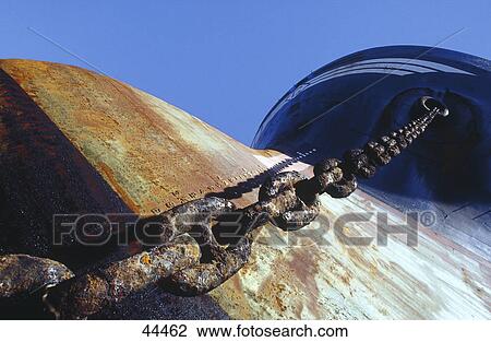 Low angle view of chain links and ship View Large Photo Image Stock Image - Low angle view of chain links and ship . Fotosearch