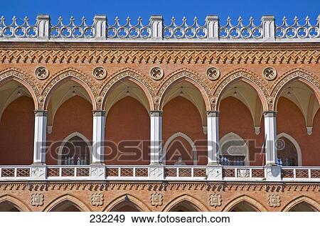 Low angle view of palace, Palazzo Duodo, Loggia Amulea, Prato Della Valle, Padova, Veneto, Italy View Large Photo Image Stock Photo - Low angle view of palace, Palazzo Duodo, Loggia Amulea, Prato Della Valle, Padova, Veneto, Italy . Fotosearch